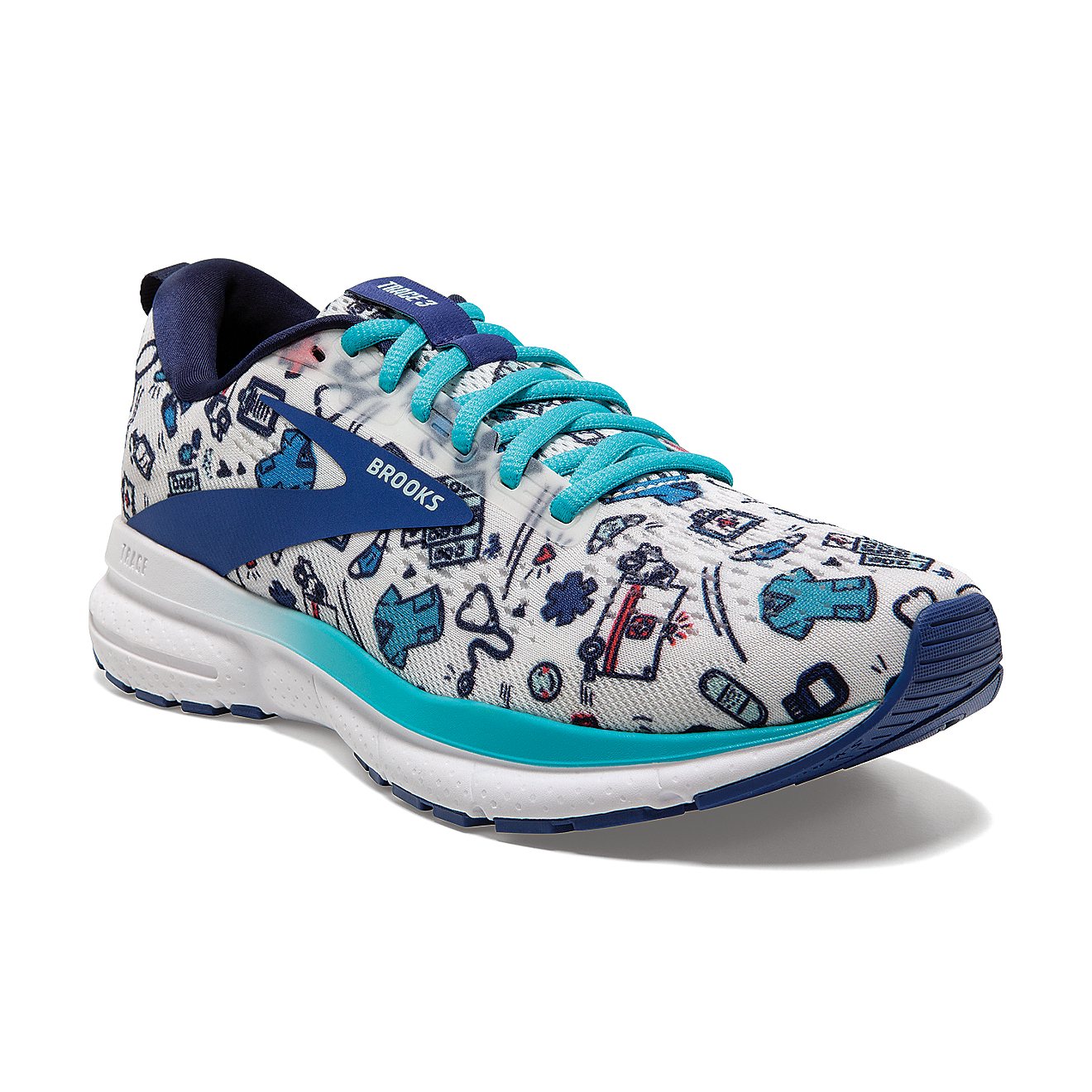 Brooks Women's Trace 3 Hero 3.0 Running Shoes                                                                                    - view number 2
