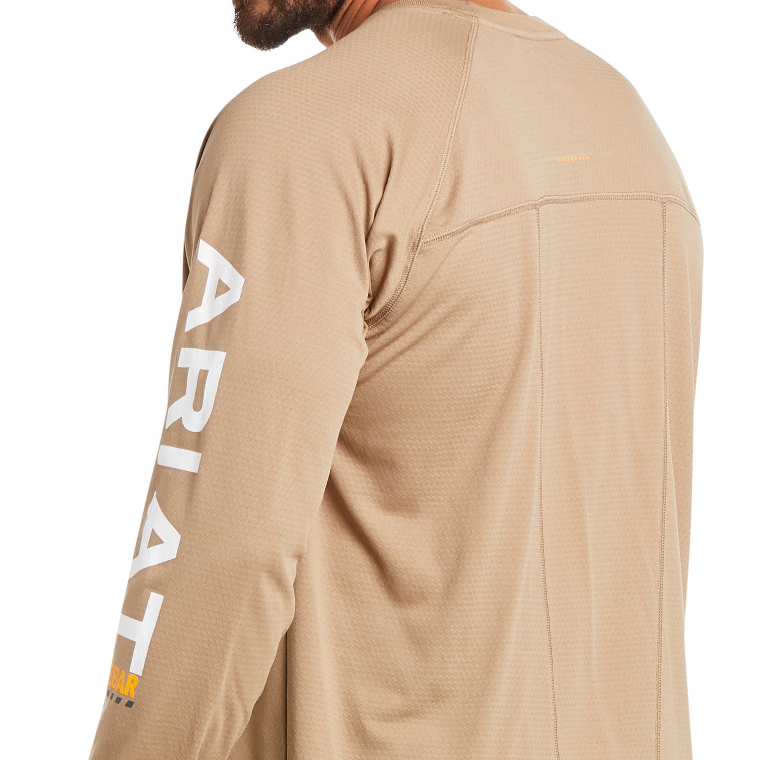 Ariat Men's Rebar HeatFighter Long Sleeve T-shirt                                                                                - view number 3