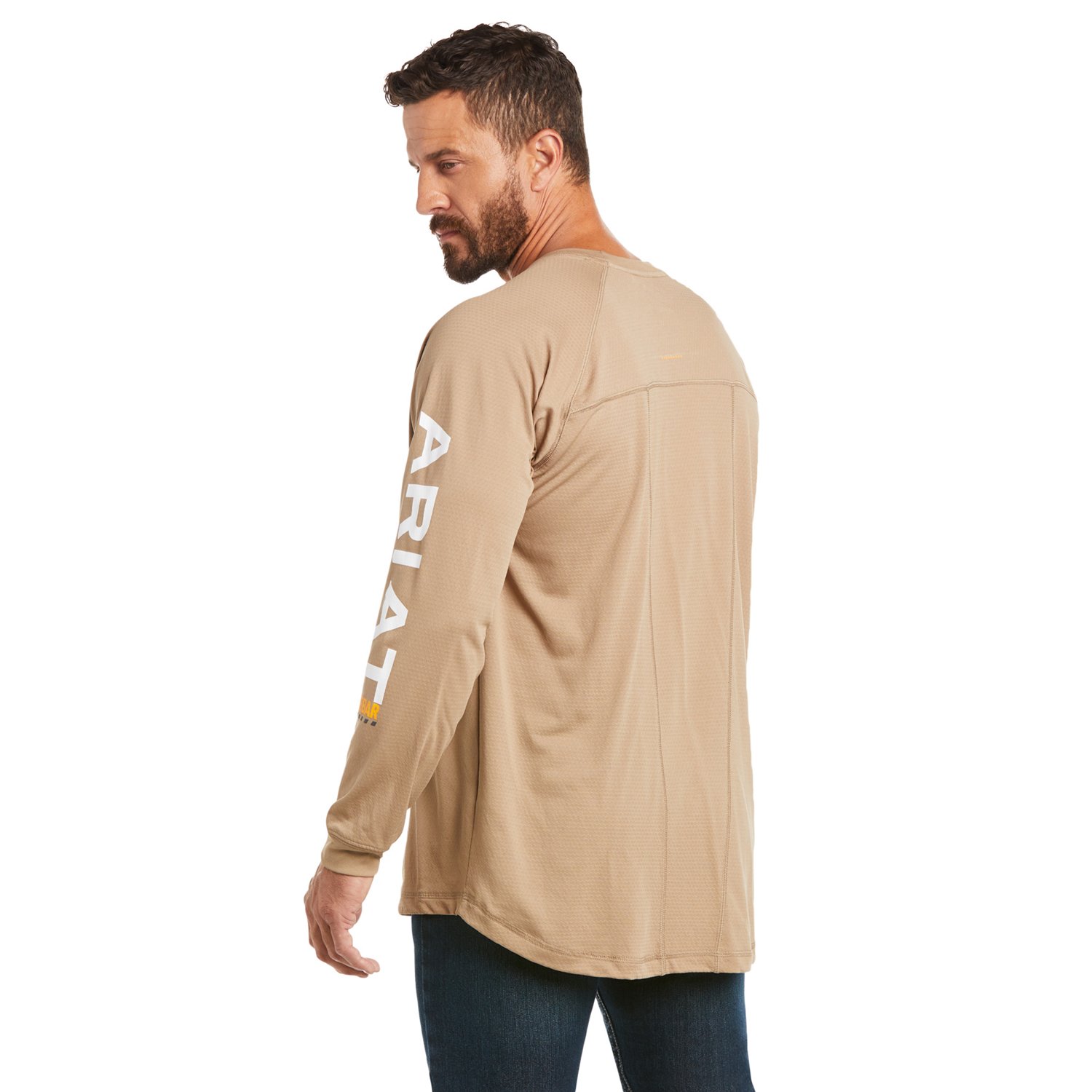 Ariat Men's Rebar HeatFighter Long Sleeve T-shirt                                                                                - view number 2