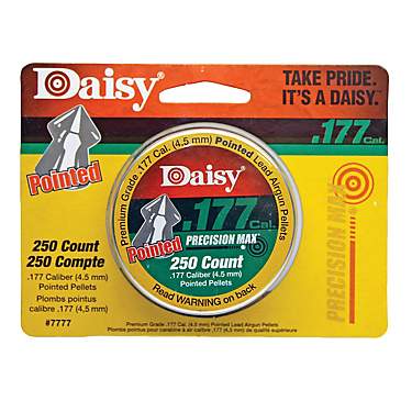 Daisy .177 Caliber Pointed Pellets 250-Pack                                                                                     
