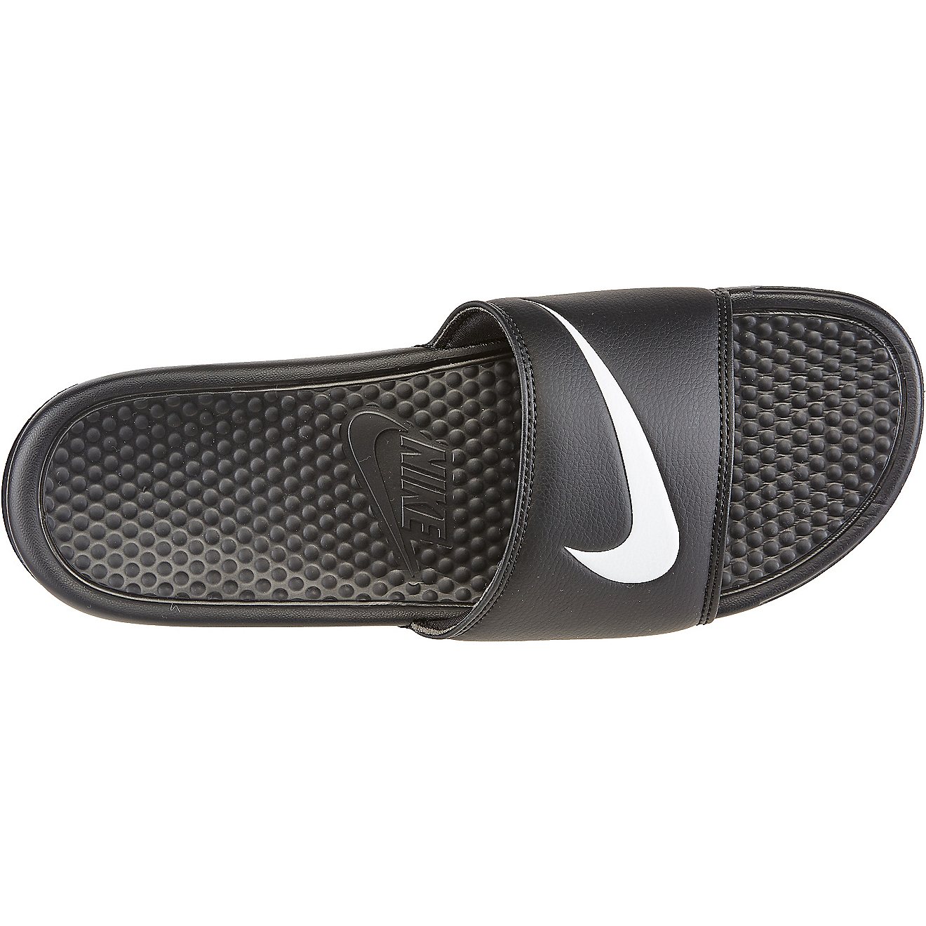 Nike Men's Benassi Swoosh Sports Slides                                                                                          - view number 4