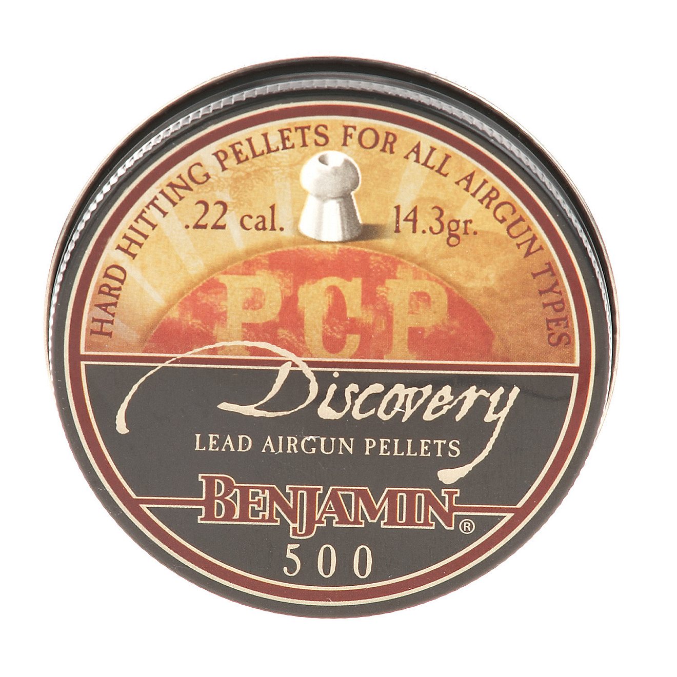 Benjamin Discovery Hollow Point .22 Caliber 14.3-Grain Airgun Pellets 500-Pack                                                   - view number 2