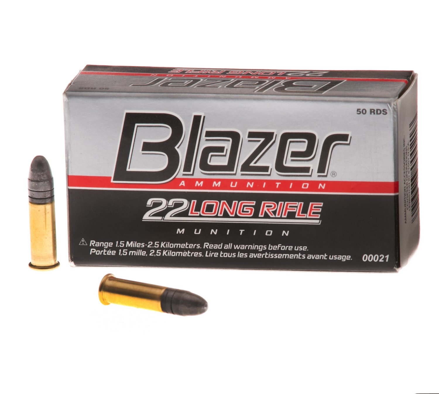 Blazer .22 LR 40-Grain High Velocity Rimfire Rifle Ammunition                                                                    - view number 1 selected