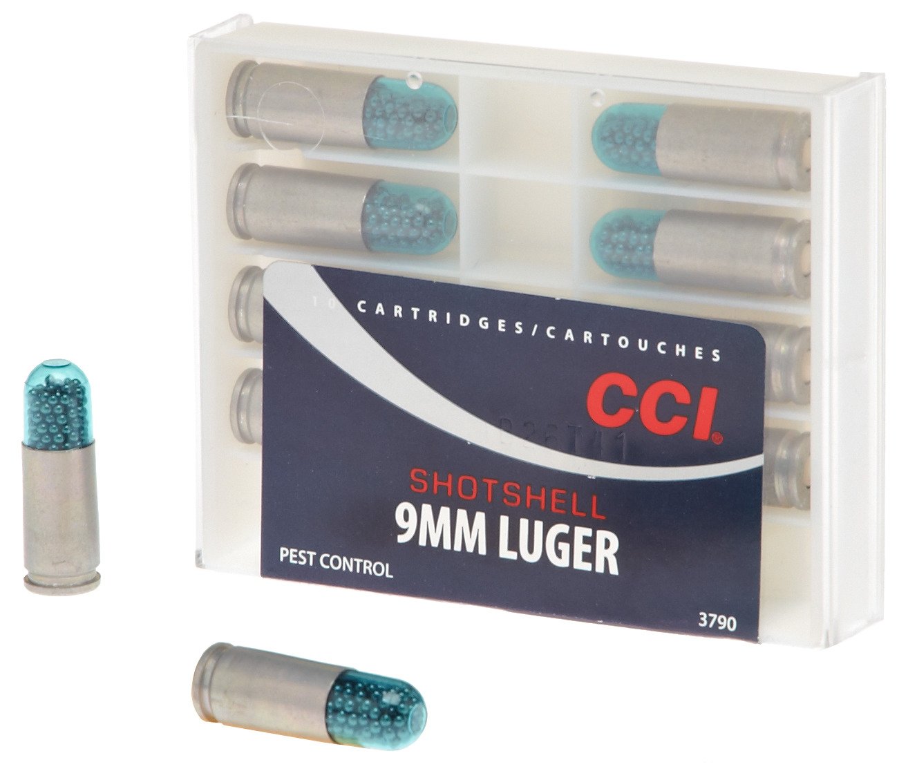 CCI Pest Control 9mm Luger 53-Grain Centerfire Shotshells - 10 Rounds                                                            - view number 1 selected