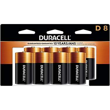 Duracell Coppertop D Batteries 8-Pack                                                                                           