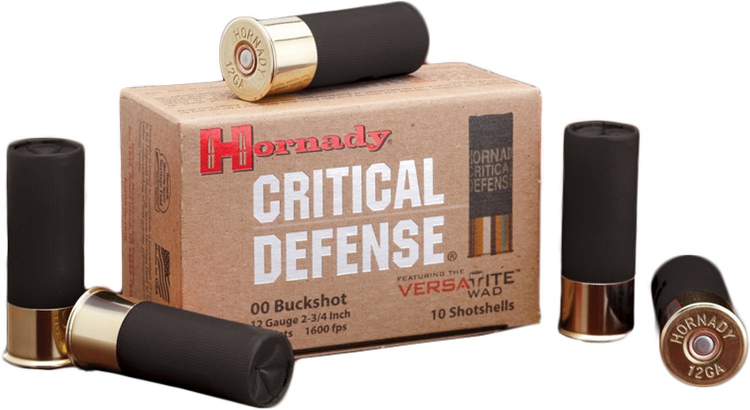 Hornady Critical Defense 12 Gauge 00 Buckshot - 10 Rounds                                                                        - view number 1 selected