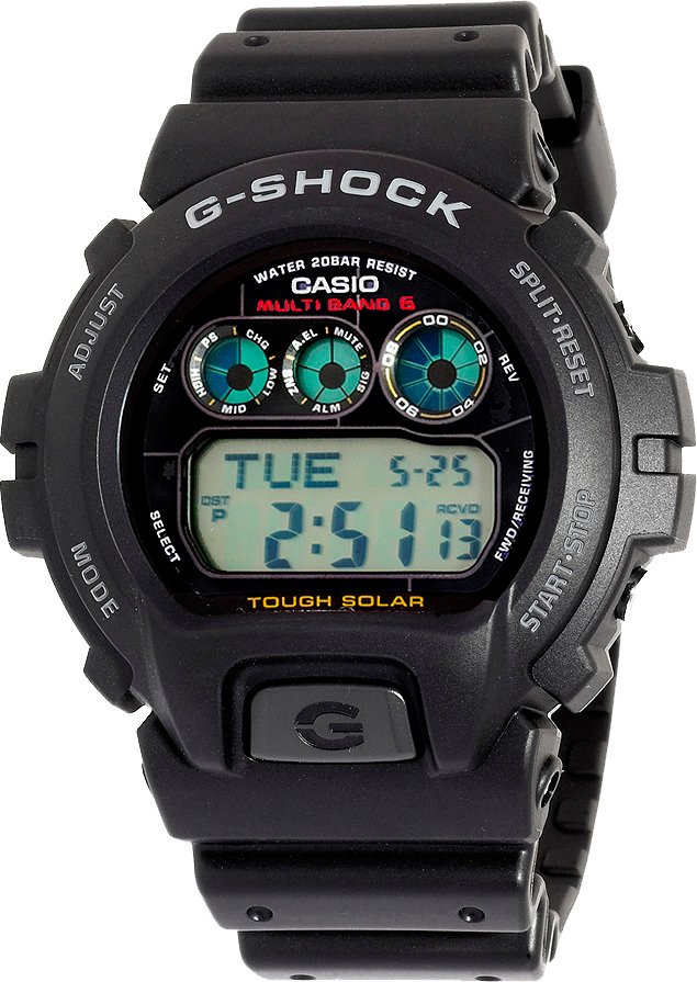Casio Men's G-Shock Solar Atomic Sport Watch                                                                                     - view number 1 selected