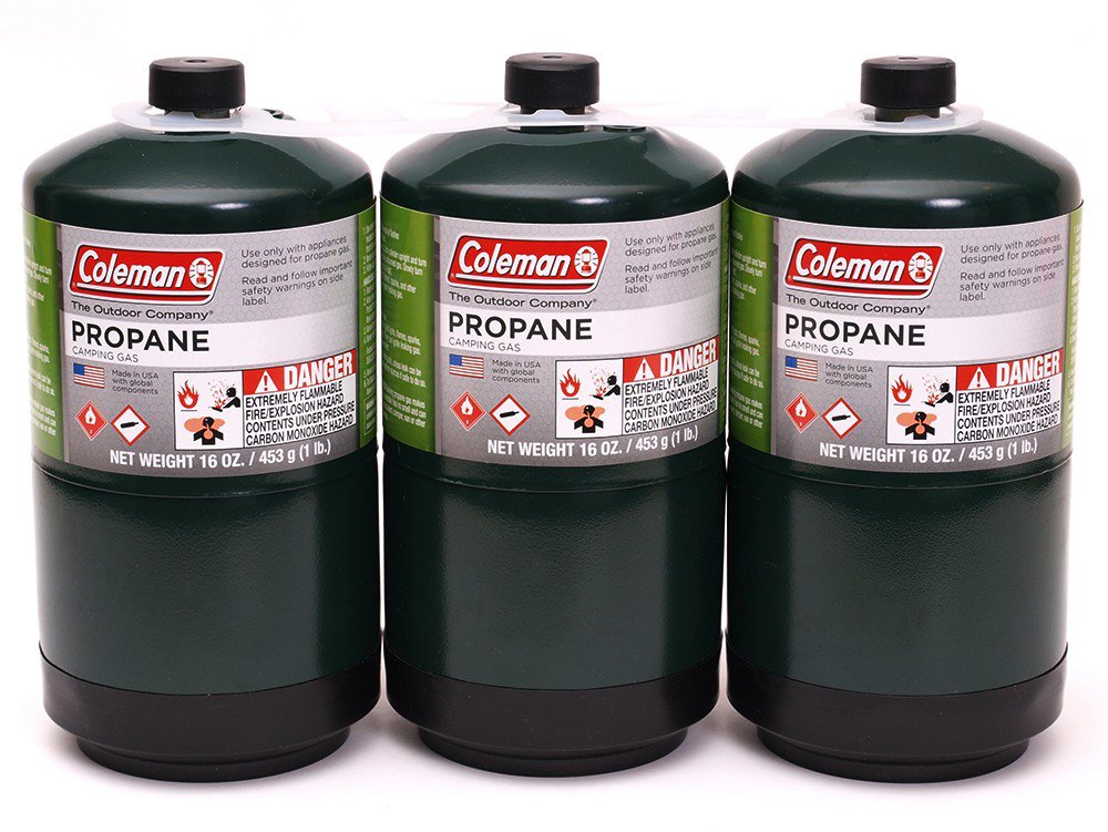 Coleman 16.4 oz. Camping Propane Cylinder 3-Pack                                                                                 - view number 1 selected
