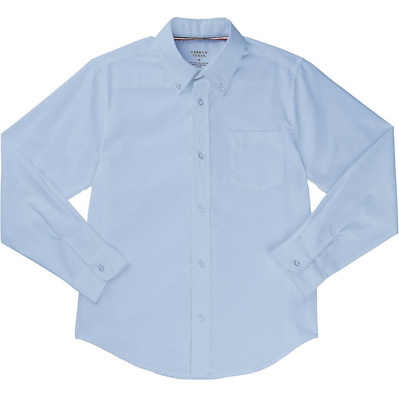 French Toast Toddler Boys' Long Sleeve Oxford Shirt                                                                              - view number 1