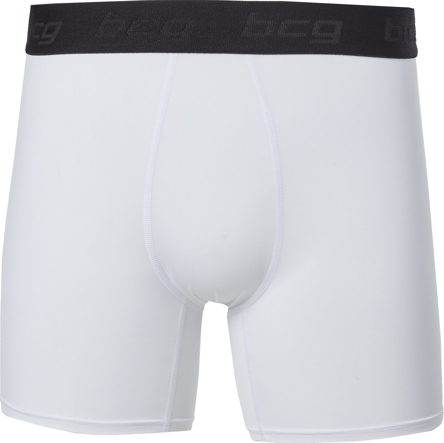 BCG Men's Athletic Compression Solid Brief Shorts 6 in                                                                           - view number 1 selected