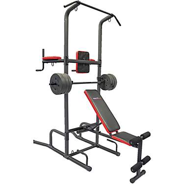 Health Gear Functional Cross Training Tower System with Bench                                                                   