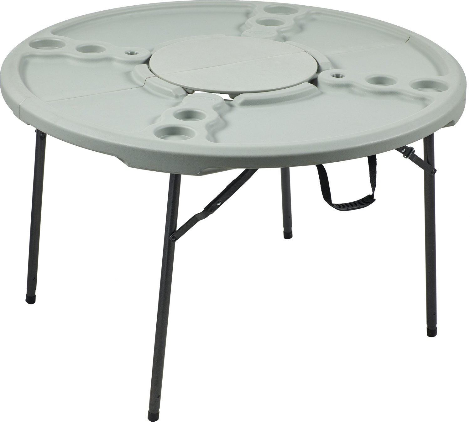 Academy Sports + Outdoors 4 ft Round Folding Cookout Table                                                                       - view number 1 selected