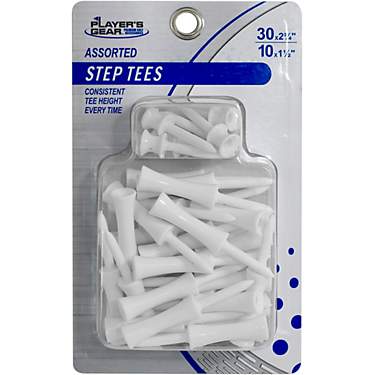 Players Gear Step Tees 40-Pack                                                                                                  