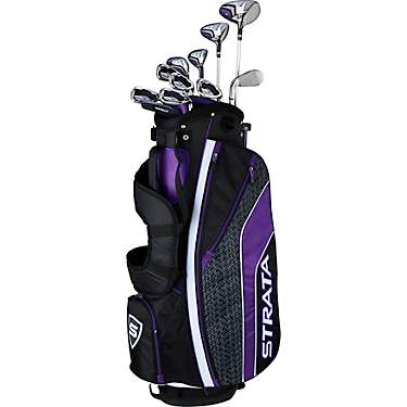 Strata Women's Ultimate '19 16-Piece Package Golf Club Set                                                                      