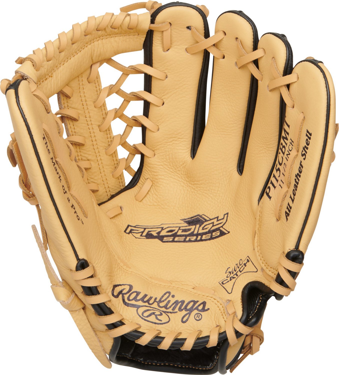 Rawlings Kids' Prodigy 11.5 in Baseball Infield Glove                                                                            - view number 3