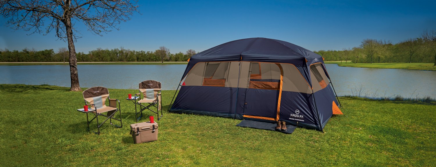 Magellan Outdoors Grand Ponderosa 10 Person Family Cabin Tent                                                                    - view number 10