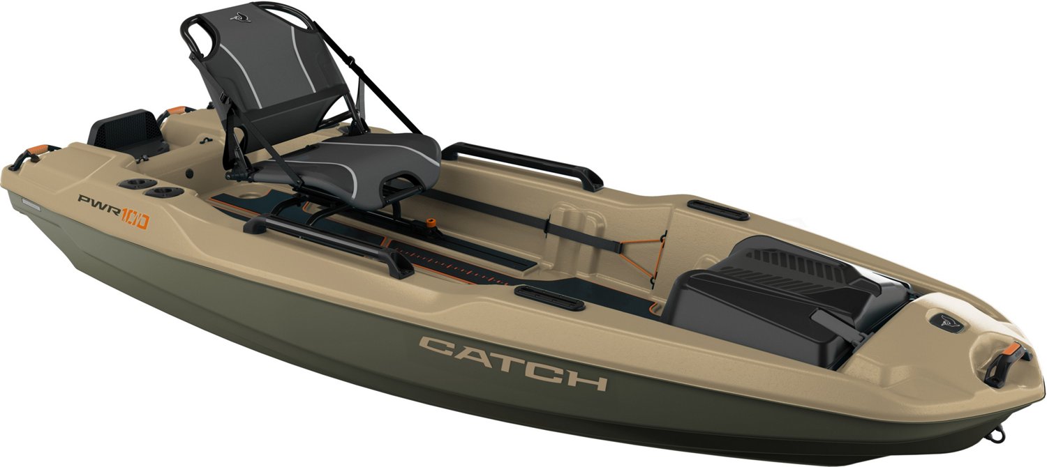 Pelican Catch PWR 100 9 ft 9 in Motor-Ready Fishing Kayak                                                                        - view number 1 selected