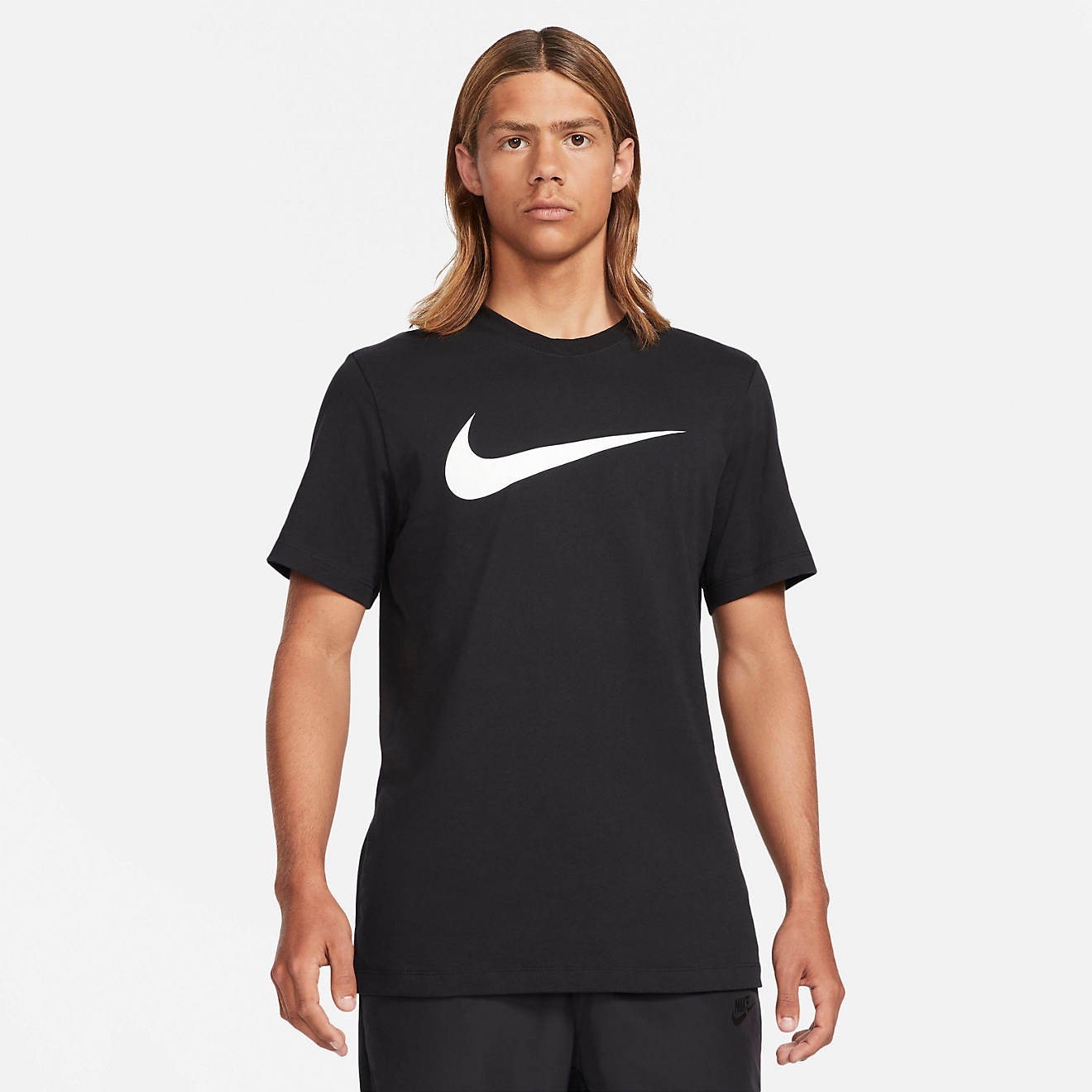 Nike Men's Sportswear Swoosh Icon T-shirt                                                                                        - view number 1