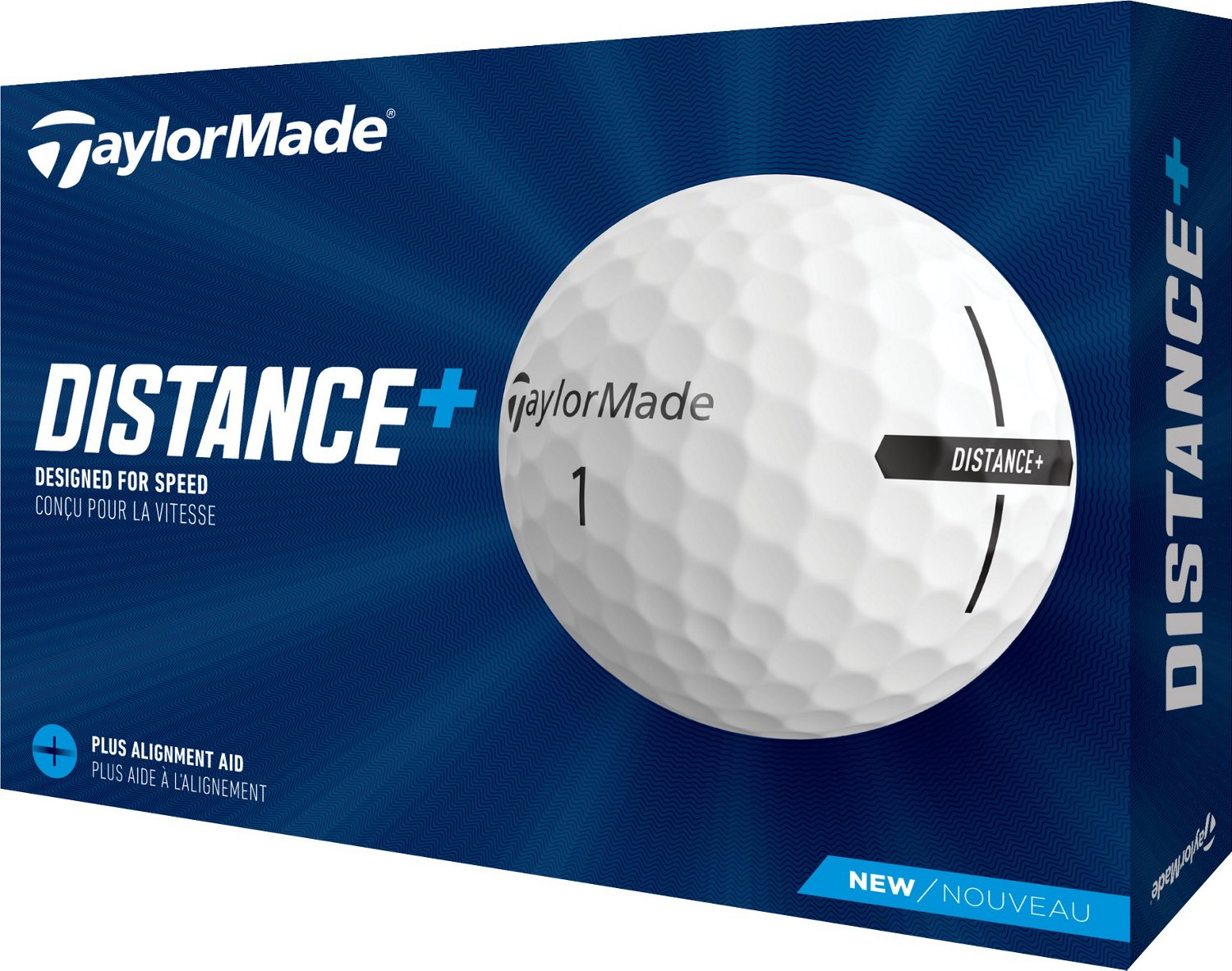 TaylorMade Distance Golf Balls 12-Pack                                                                                           - view number 1 selected