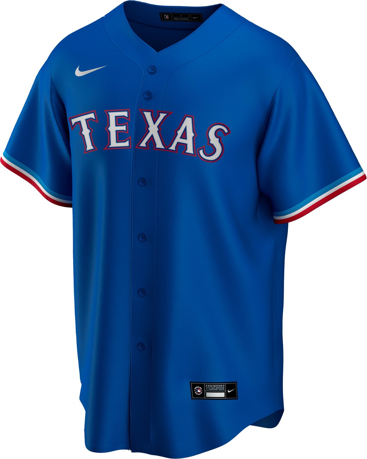 Nike Men's Texas Rangers Official Replica Jersey                                                                                 - view number 1 selected