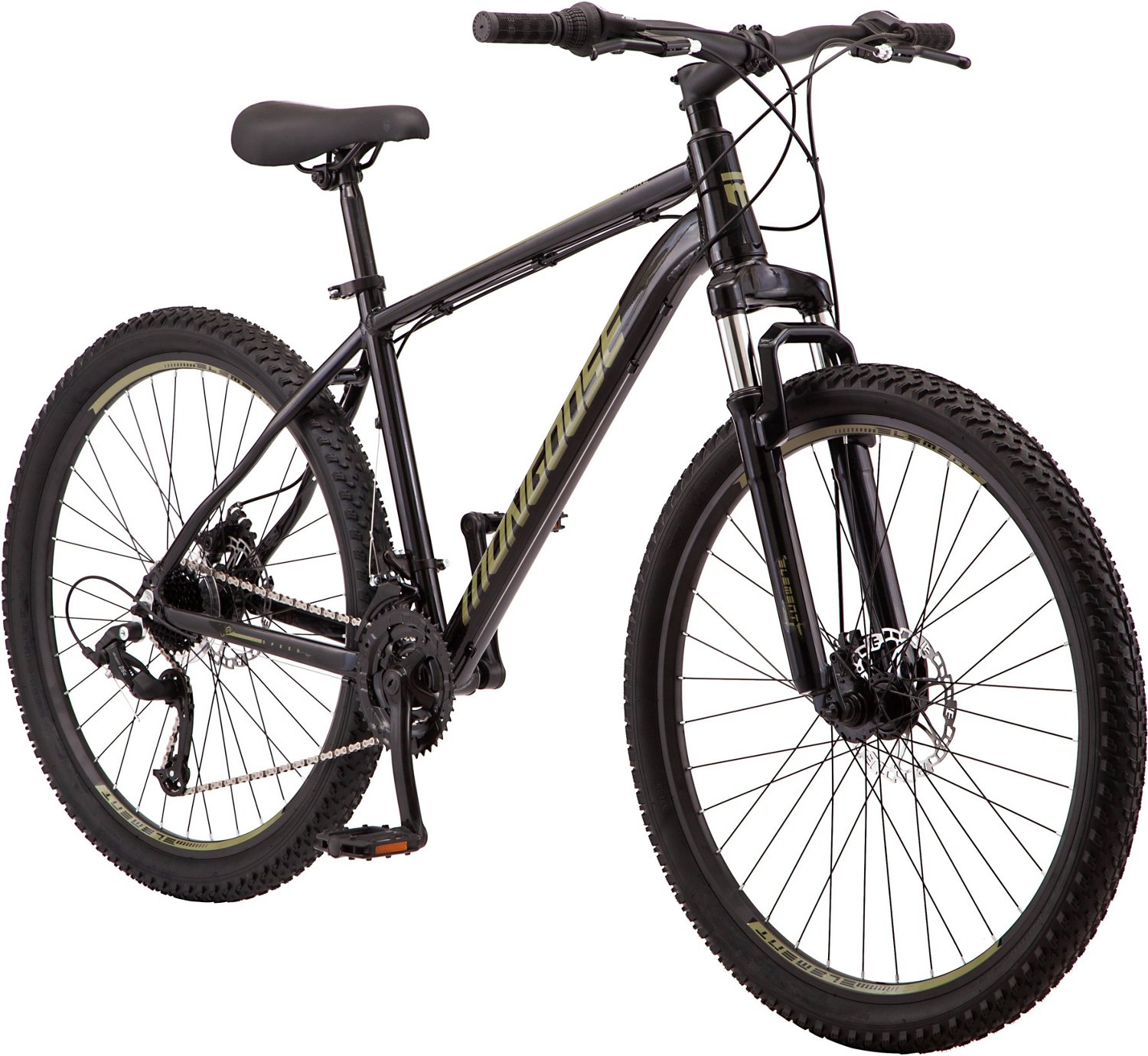 Mongoose Men's Spire 27.5 in. 21-Speed Mountain Bike                                                                             - view number 1 selected