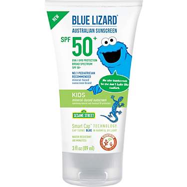 Blue Lizard Sport SPF 50 Lotion 3 oz Sunscreen Tube                                                                             