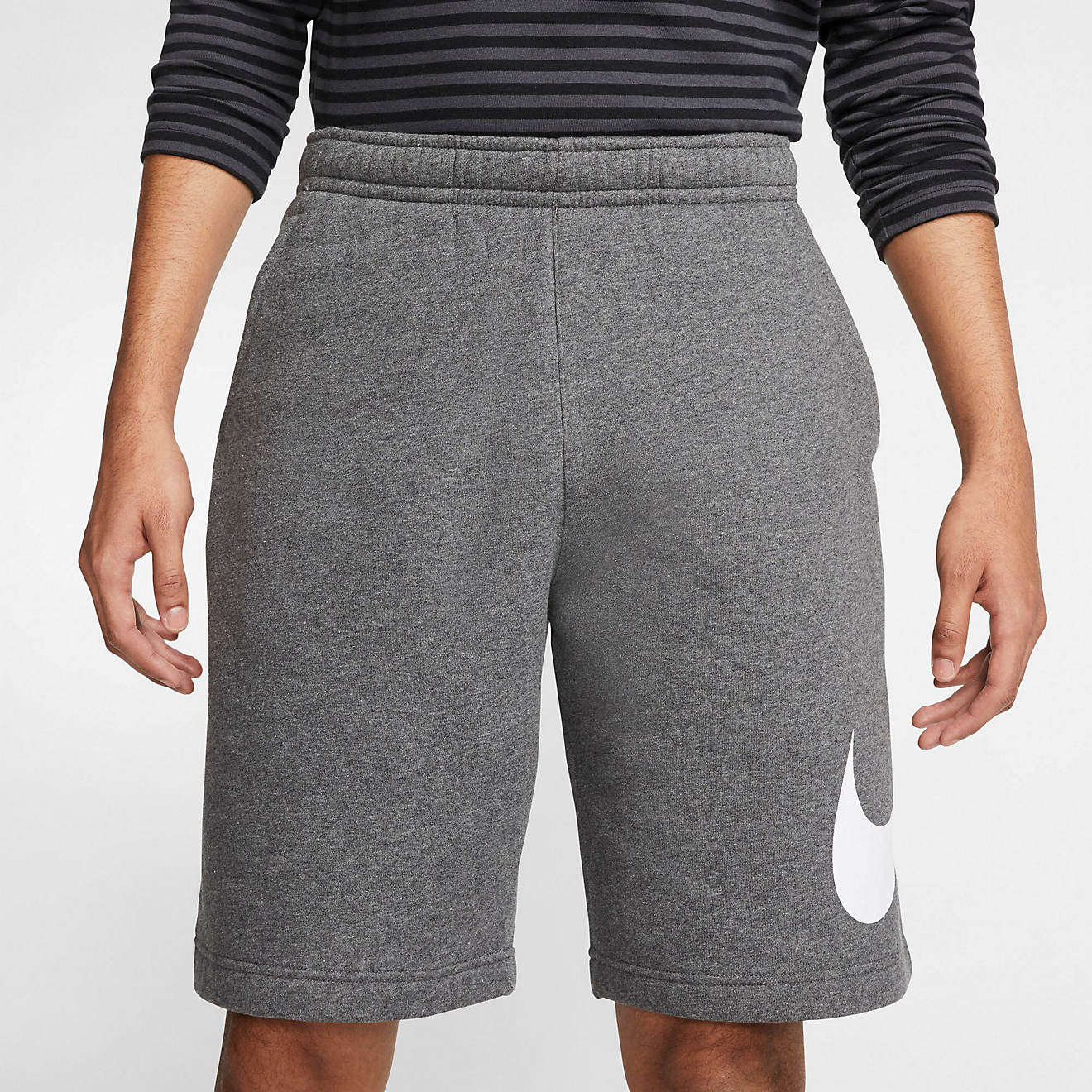 Nike Men's Sportswear  BB GX Graphic Club Fleece Shorts 10 in                                                                    - view number 1