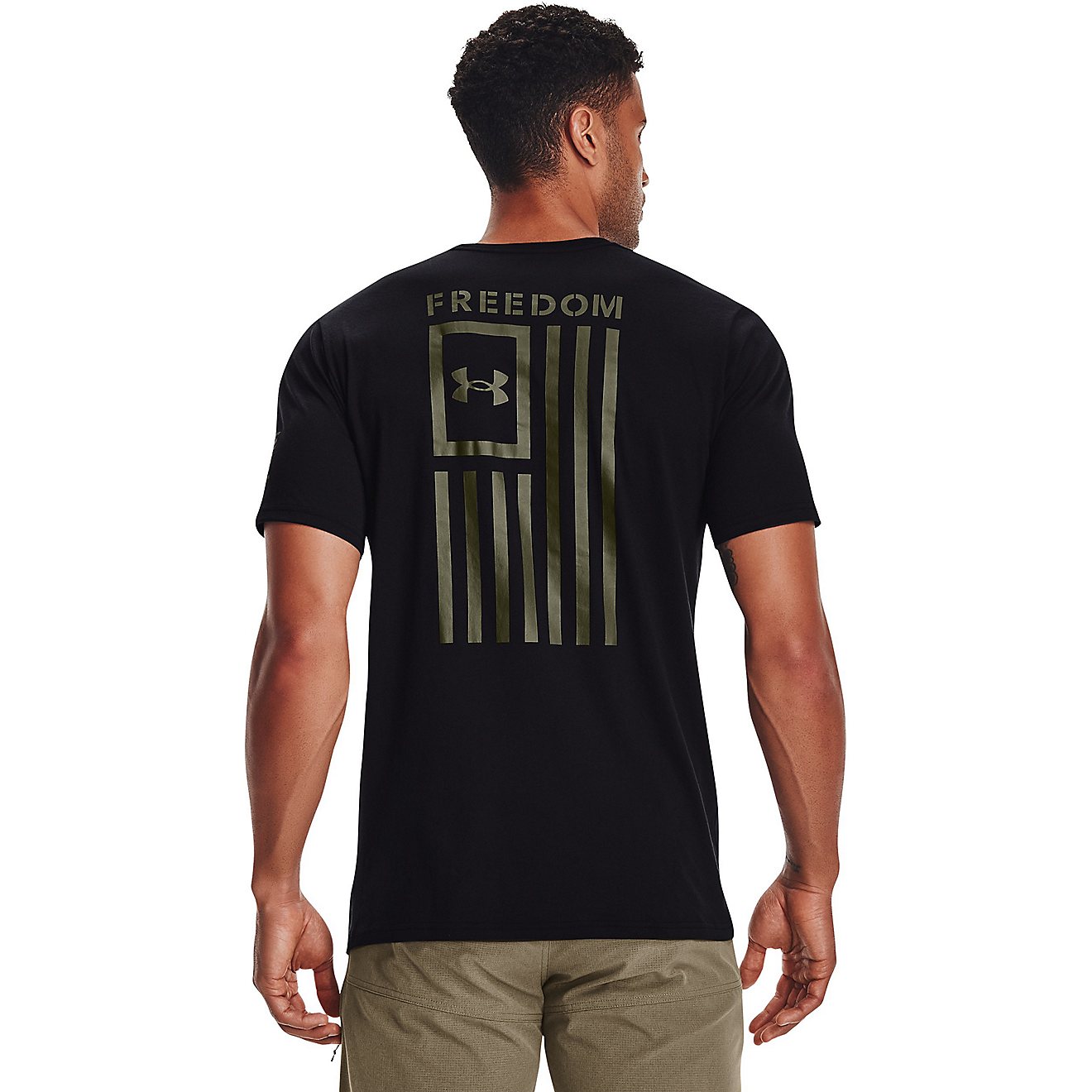 Under Armour Men's Freedom Flag Short Sleeve T-shirt                                                                             - view number 2
