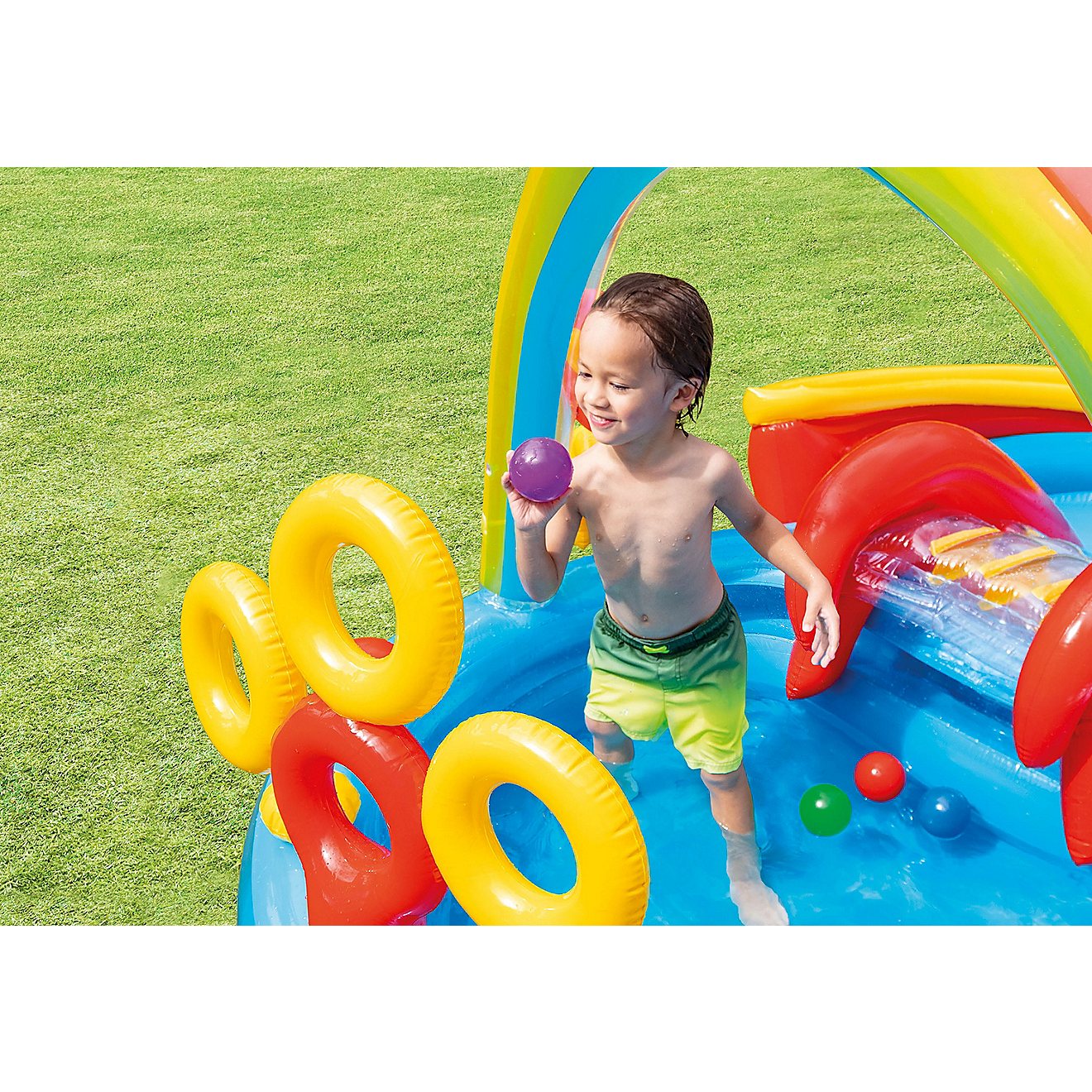 INTEX Rainbow Ring Inflatable Kids Playcenter                                                                                    - view number 3