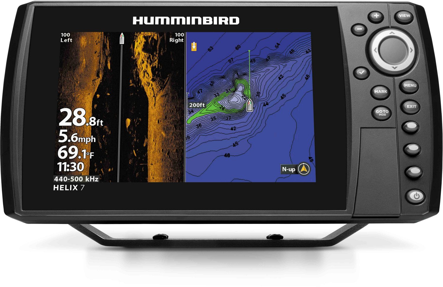 Humminbird Helix 7 CHIRP SI GPS G4 Depth Finder                                                                                  - view number 2