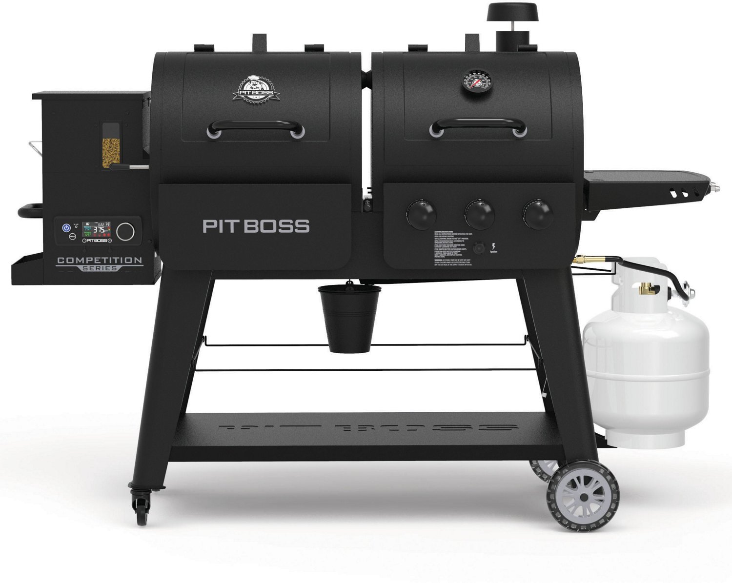 Pit Boss 1230 Competition Series Pellet/Gas Combo Grill                                                                          - view number 1 selected