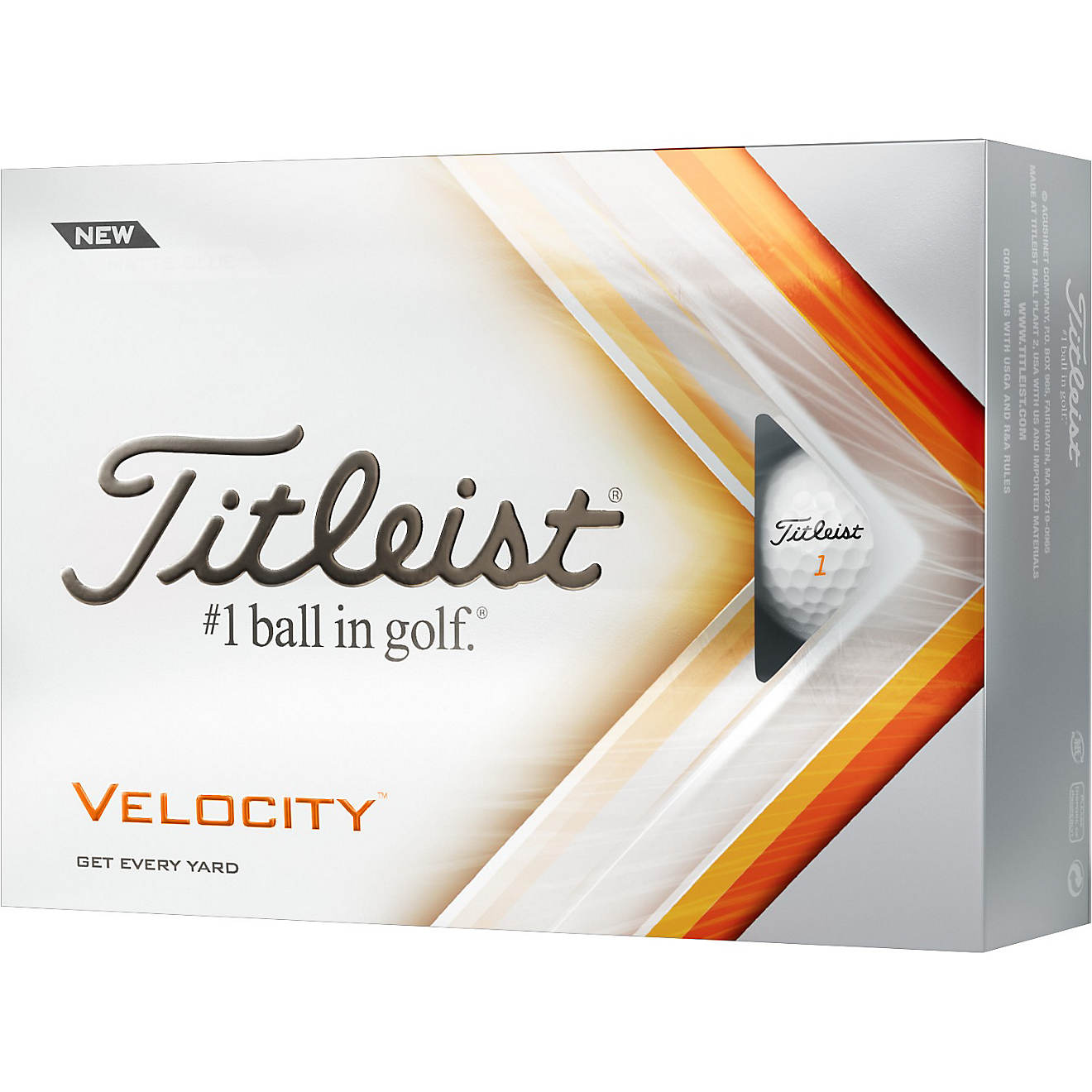 Titleist Velocity '22 Golf Balls 12-Pack                                                                                         - view number 1