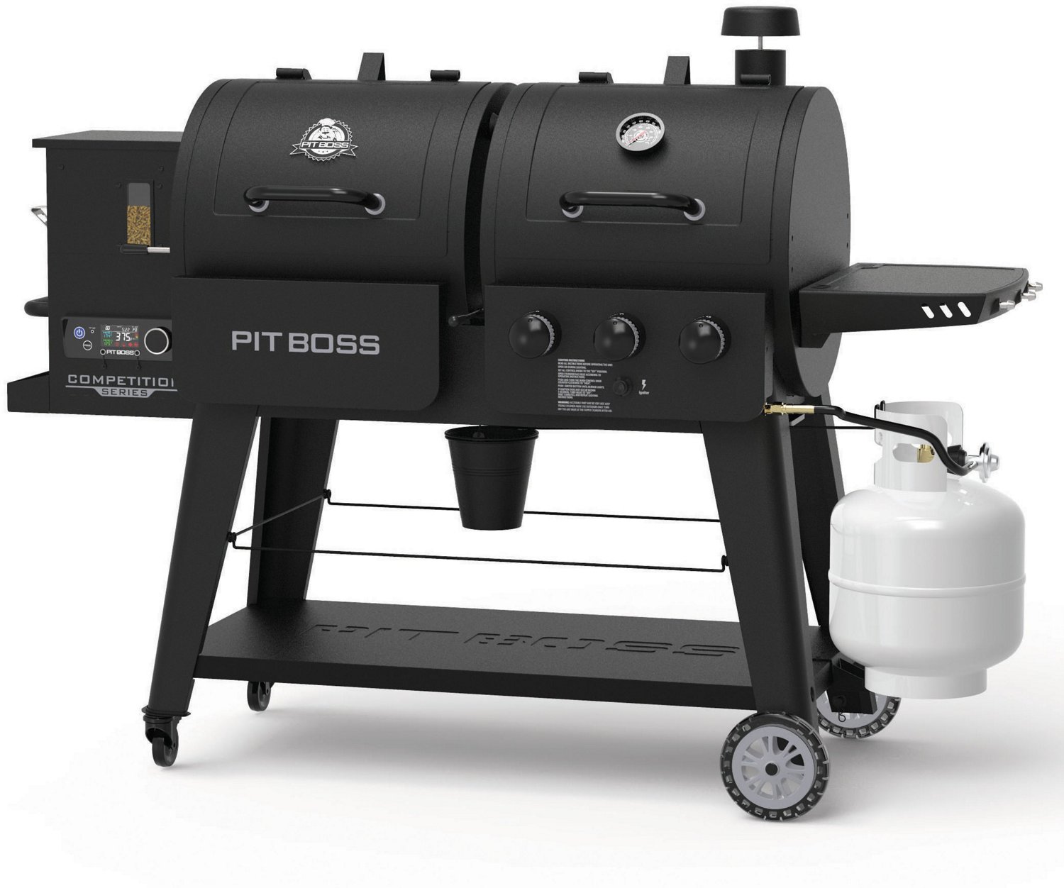 Pit Boss 1230 Competition Series Pellet/Gas Combo Grill                                                                          - view number 3