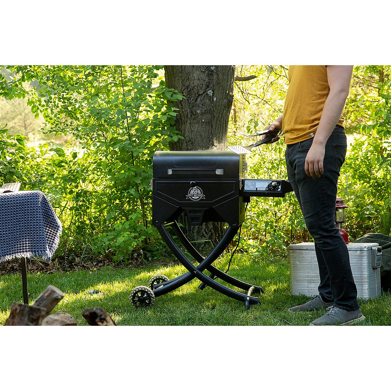 Pit Boss 260PSP2 Competition Series Portable Pellet Grill                                                                        - view number 6