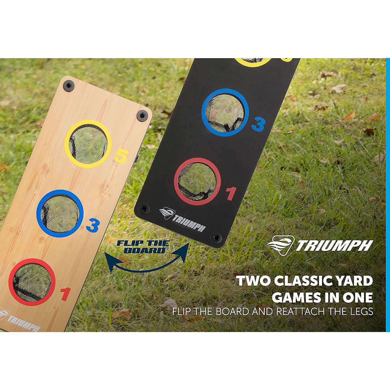 Triumph Sports USA 2-in-1 Cornhole Set                                                                                           - view number 8