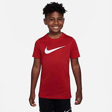 Nike Boys' Legend Swoosh Short Sleeve T-shirt                                                                                   