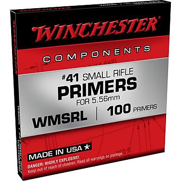 Winchester 5.56 Small Rifle Centerfire Primers 100-Pack                                                                         