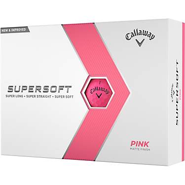 Callaway 2023 Supersoft Matte Green Golf Balls 12-Pack                                                                          
