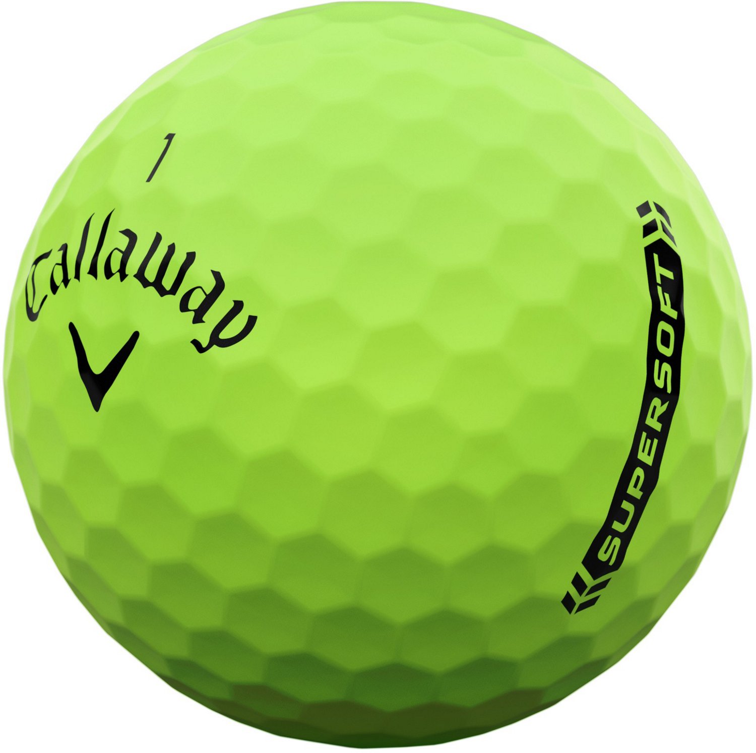 Callaway 2023 Supersoft Matte Green Golf Balls 12-Pack                                                                           - view number 4