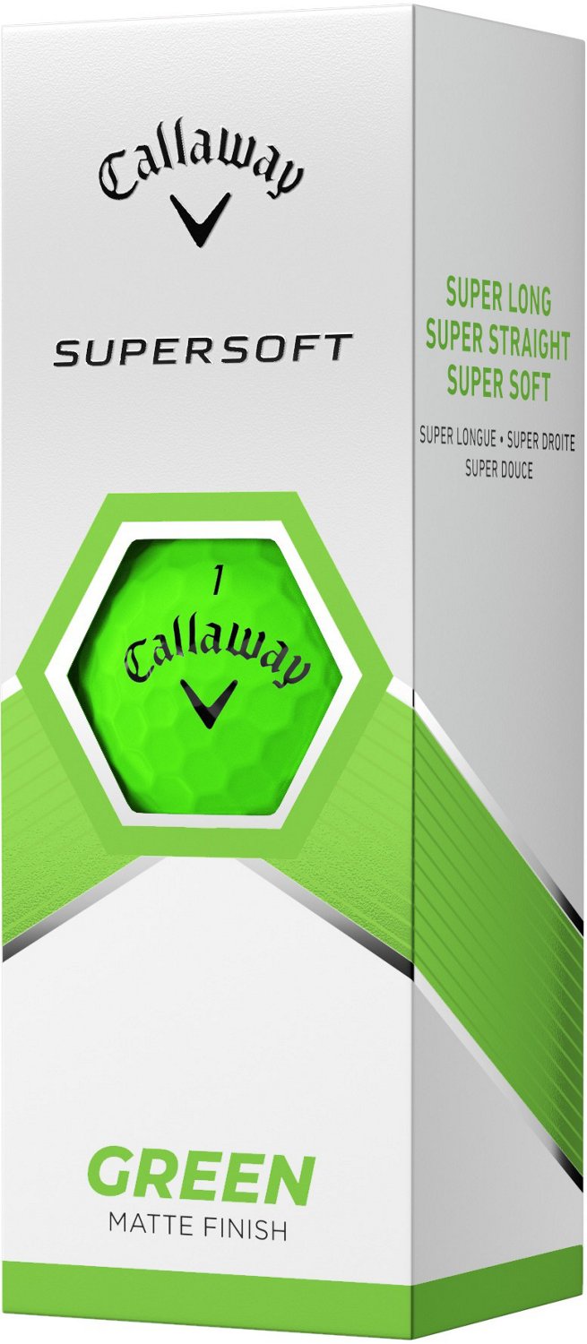Callaway 2023 Supersoft Matte Green Golf Balls 12-Pack                                                                           - view number 2