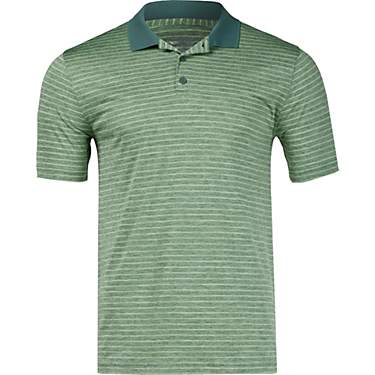 BCG Mens' Golf Stripe Polo Shirt                                                                                                