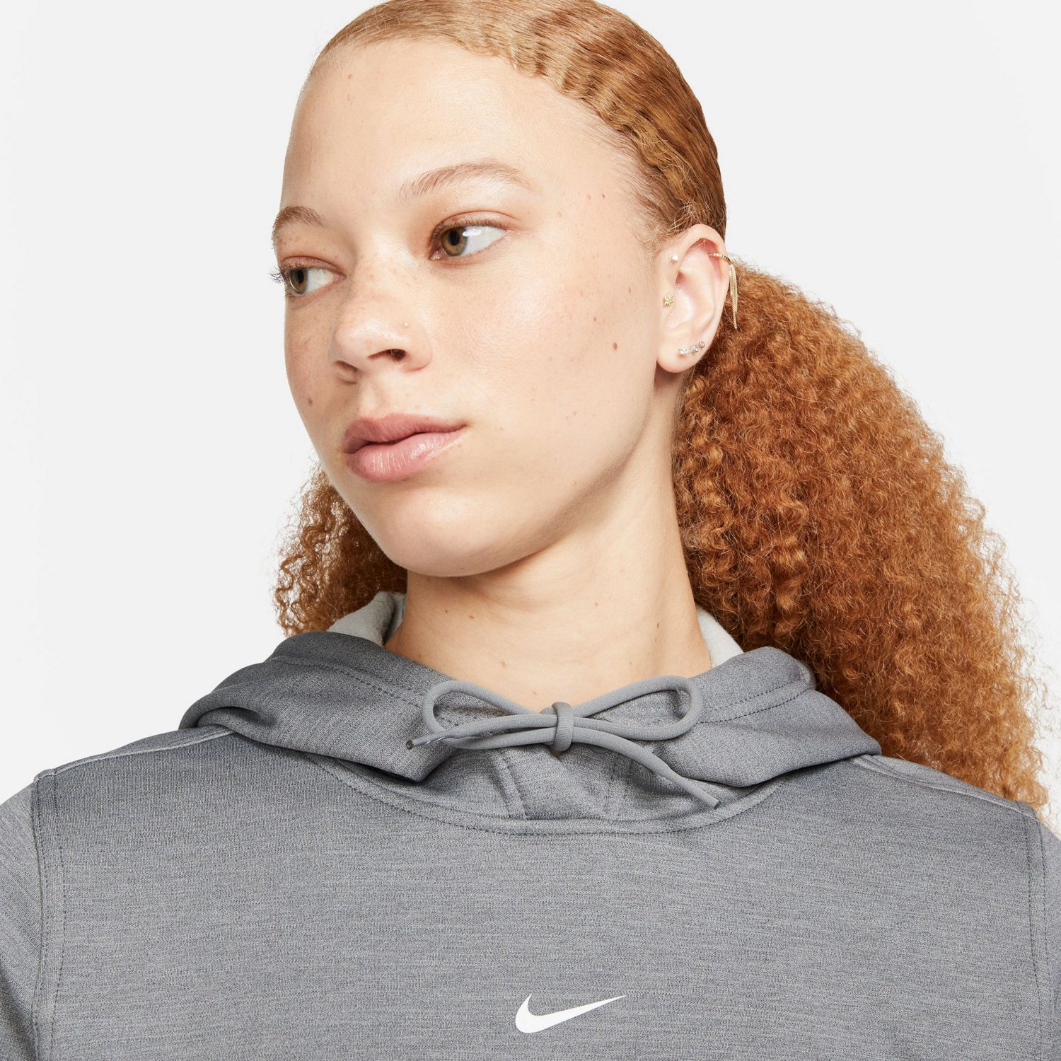 Nike Women's One Therma-FIT Pullover Hoodie                                                                                      - view number 3