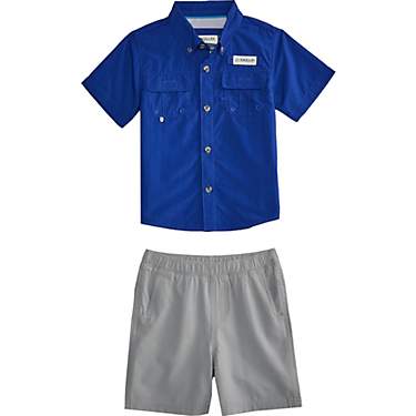 Magellan Outdoors Toddler Boys' Laguna Madre Caddo Lake Shirt And Shorts Set                                                    