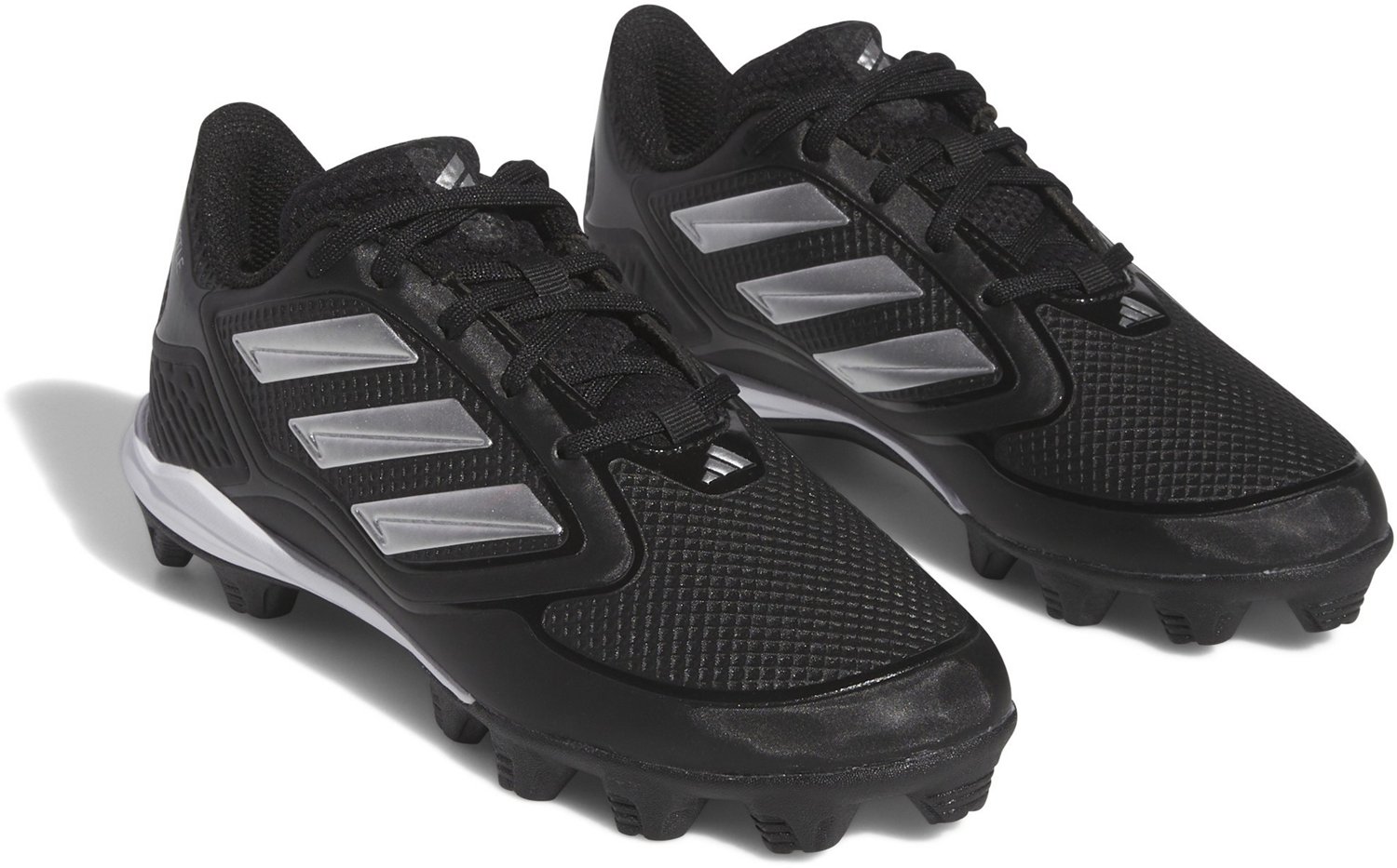 adidas Girls' PureHustle 3 MD Baseball Cleats                                                                                    - view number 3