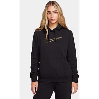 Nike Women's Sportswear Premium Essential Club Fleece Shine One Size Pullover                                                   