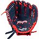 Rawlings Kids' 9 in Players Series Spaceships & Rockets T-Ball All Purpose Glove                                                 - view number 3