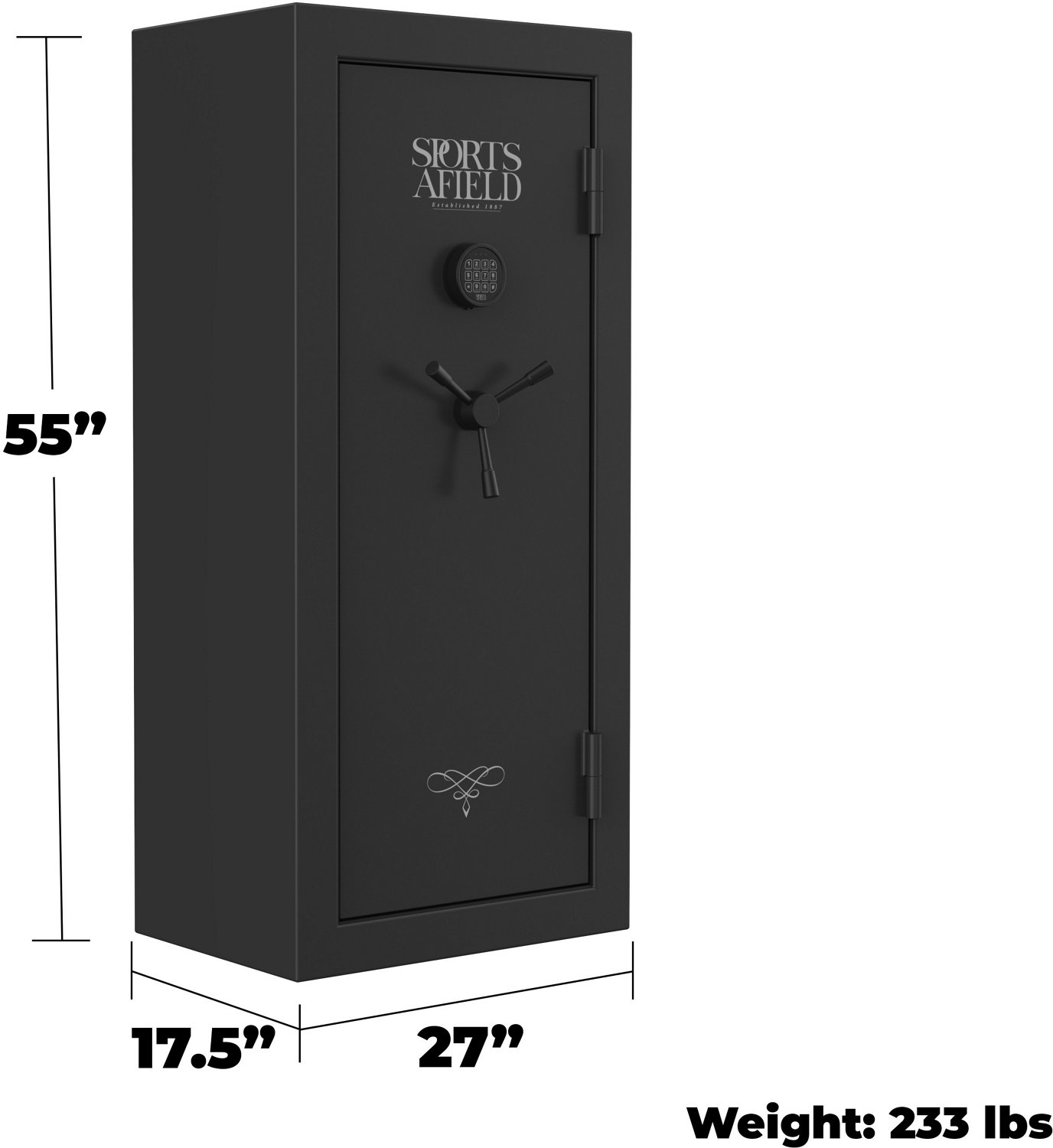 Sports Afield 30-Gun Safe with Elock                                                                                             - view number 3