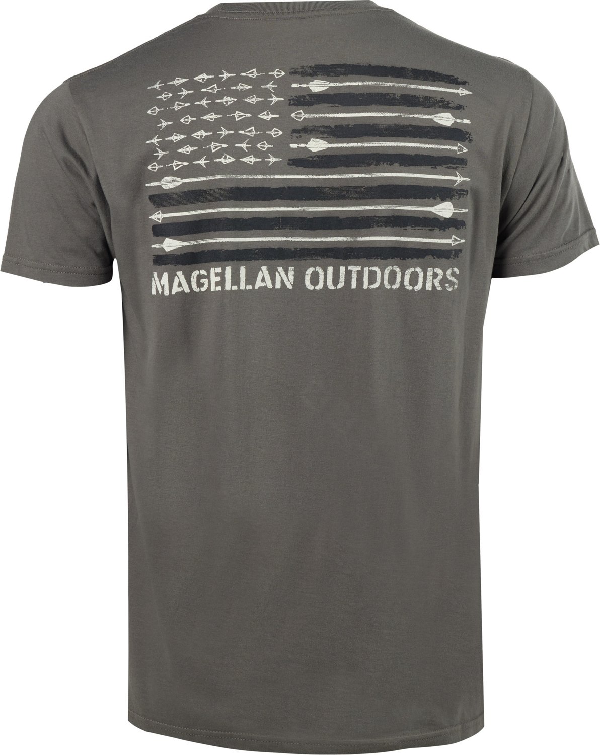 Magellan Outdoors Men's Arrow Flag T-shirt                                                                                       - view number 1 selected