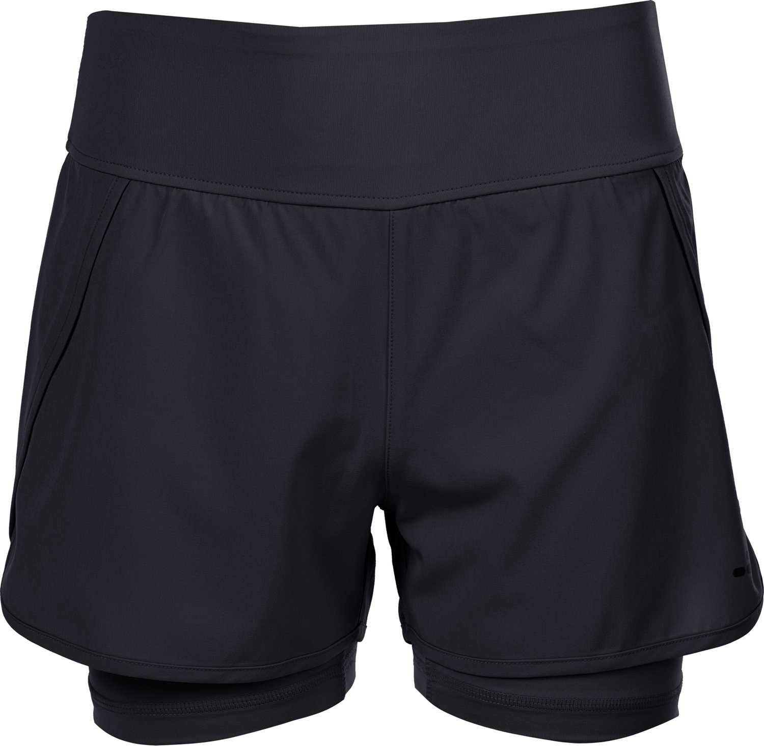 BCG Girls' Run Knit WB 2-in-1 Running Shorts                                                                                     - view number 1 selected