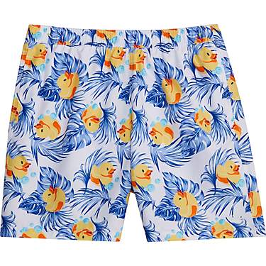O'Rageous Men's Ducks Printed Volley Board Shorts 6 in                                                                          